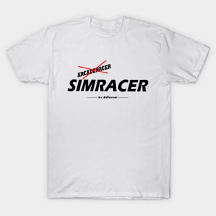 Simracer Simracing Virtual Racing T-Shirt